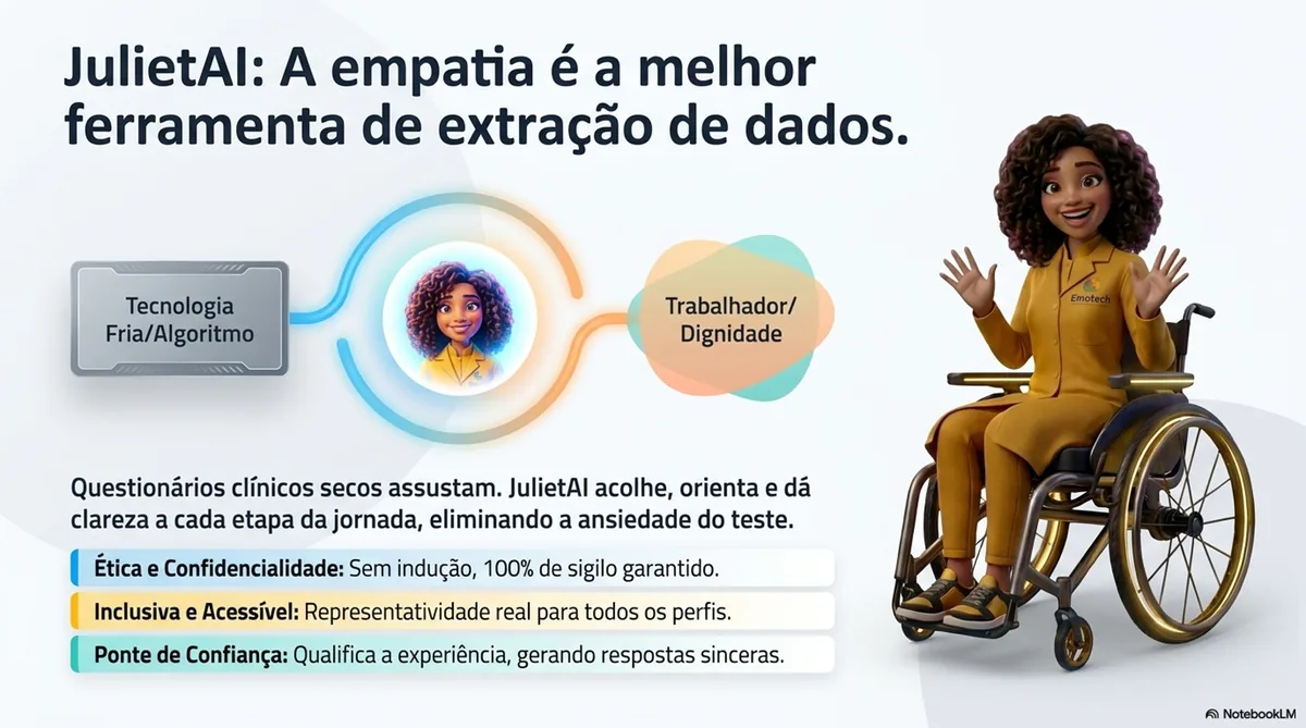 JulietAI, agente humanizada da Emotech