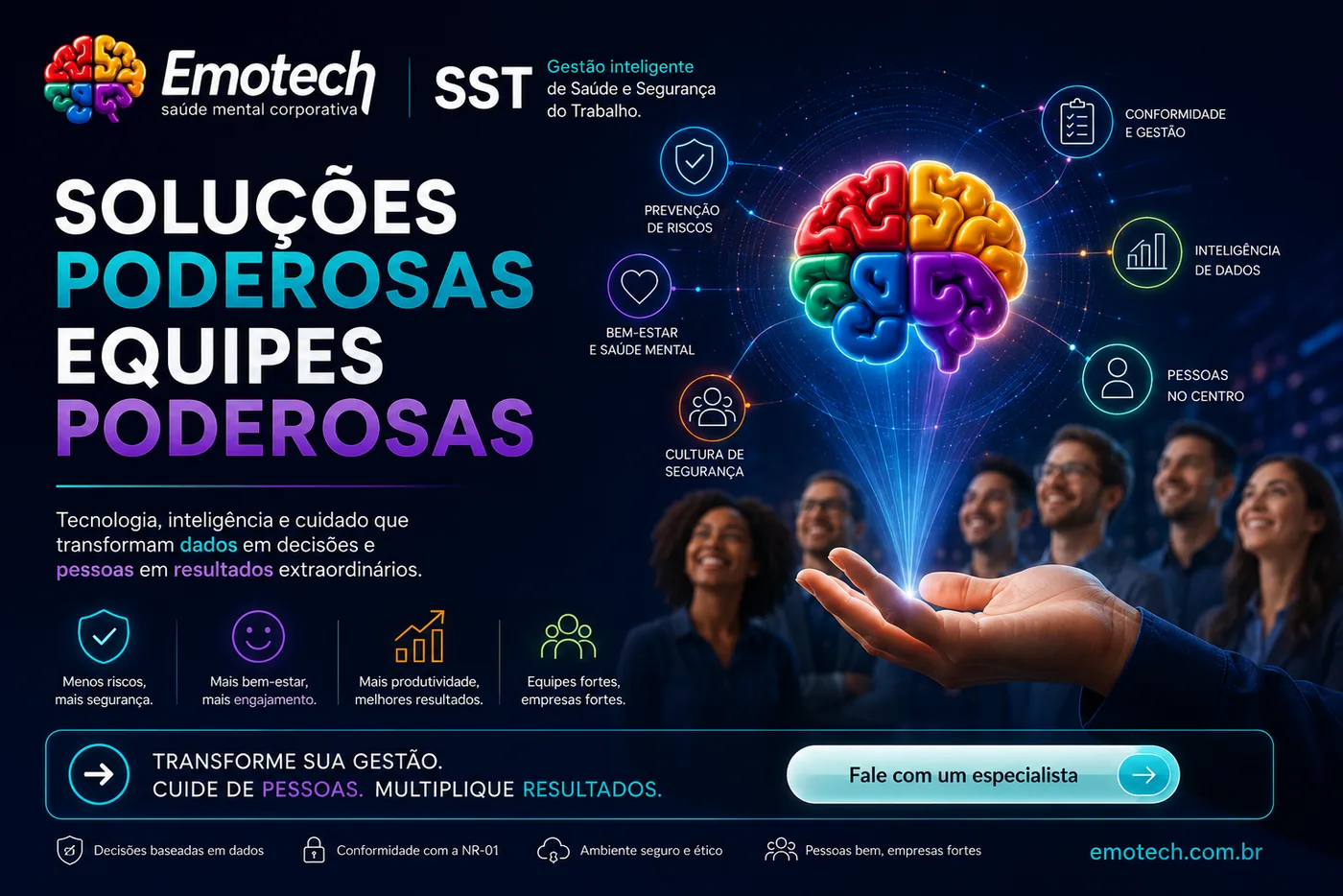 Profissional de medicina do trabalho revisando indicadores ocupacionais